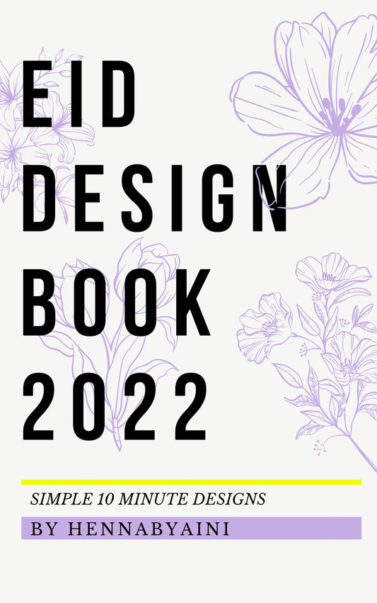 HENNABYAINI EID Design Book - Simple 10 minute designs